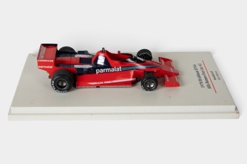 BRABHAM: A TSM 1:43 scale 1978 Brabham BT46 car #2 as driven by John Watson in perspex case [Location: Melbourne]