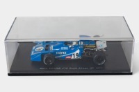 MATRA: A Spark 1:43 scale 1971 Matra MS120B (S1726) car #3 as driven by Chris Amon in perspex case [Location: Melbourne] - 3