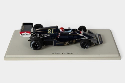 WILLIAMS: A Spark 1:43 scale 1976 Williams FW05 (S4046) car #21 as driven by Michael Leclere in perspex case [Location: Melbourne]