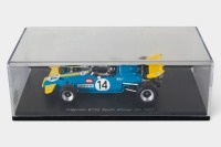 BRABHAM: A Spark 1:43 scale 1971 Brabham BT33 (S4338) car #14 as driven by Graham Hill in perspex case [Location: Melbourne] - 3