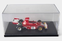 FERRARI: A GP Replicas 1:43 scale 1974 Ferrari 312 B3 car #11 as driven by Clay Regazzoni in perspex case [Location: Melbourne] - 3