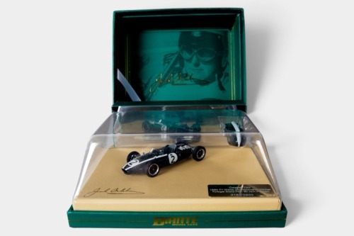 COOPER: A Biante 1:43 scale 1960 Cooper T53, limited edition (152/2500) F1 world champion as driven by Jack Brabham [Location: Melbourne]