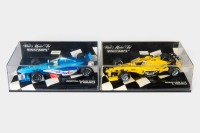 JORDAN / BENETTON: Two Minichamps 1:43 scale Jordan & Benetton team models in original boxes [Location: Melbourne]
