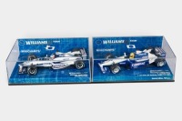 WILLIAMS: Two Minichamps 1:43 scale Williams team models in original boxes [Location: Melbourne]