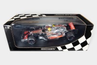 MCLAREN: A Minichamps 1:18 scale 2007 McLaren Mercedes MP4-22 as driven by Lewis Hamilton in original box [Location: Melbourne]