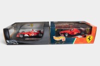 FERRARI: Two Hot Wheels Racing 1:43 scale Ferrari models in original boxes [Location: Melbourne]