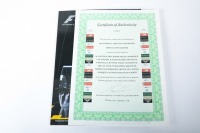 BELGIAN GP: An official signed programme from the 2001 Belgian Grand Prix held at Spa-Francorchamps, signed by an ensemble number of drivers [Location: Melbourne]