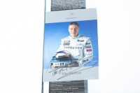 AUTOCOURSE: A signed copy of 'Autocourse' edition 1999/00, signed by Mika Hakkinen on inserted card [Location: Melbourne] - 2