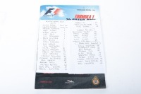 MONACO GP: An official signed programme from the 2013 Monaco GP, signed by numerous drivers [Location: Melbourne] - 3
