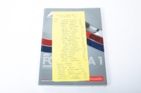 BRITISH GP: An official signed programme from the 2011 British GP at Silverstone, signed by many drivers such as Schumacher, Hamilton, Alonso, Button & more [Location: Melbourne] - 3