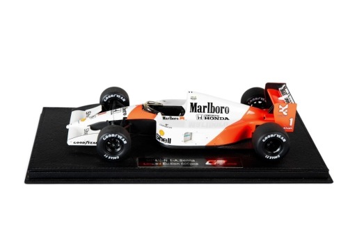 MCLAREN: A highly detailed GP Replicas 1:18 scale 1991 McLaren MP4/6, car #1 driver Ayrton Senna, limited edition of 500 units in original box [Location: Melbourne]