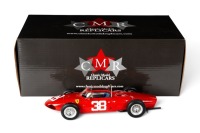 FERRARI: A Classic Model Replicars 1:18 scale 1961 Ferrari Dino 156 'Sharknose', car #38 driver Phil Hill in original box [Location: Melbourne]