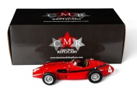 MASERATI: A Class Model Replicars 1:18 scale 1957 Maserati 250F, car #4 driver Jean Behra in original box [Location: Melbourne] - 2
