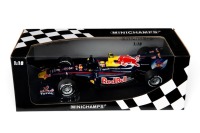 RED BULL RENAULT: A Minichamps 1:18 scale 2010 Red Bull Racing Renault RB6, car #6 driver Mark Webber in original box [Location: Melbourne]