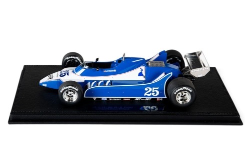 LIGIER: A highly detailed GP Replicas 1:18 scale 1980 Ligier JS11/15, car #25 driver Didier Pironi, limited edition of 500 units in original box [Location: Melbourne]