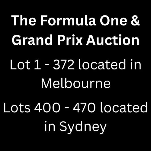 The Formula One & Grand Prix Auction