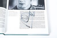 AUTOCOURSE: A signed copy of 'Autocourse' edition 1995-96, signed by Hakkinen, Irvine, Herbert, Katayama, Salo, Magnussen, Montermini, Lamy, Brundle & Panis [Location: Melbourne] - 3
