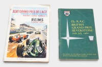 PROGRAMMES: Two official race programmes for Grand Prix events from 1960 [Location: Melbourne]