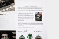 CAPELLI: A c1988 Ivan Capelli Leyton House Formula 1 Race Suit by Sparco, signed with CoA - 24