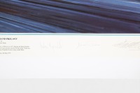 STEWART: A limited edition print (145/500) by Nicholas Watts titled 'Monaco Grand Prix 1973' featuring Jackie Stewart driving the Tyrrell Cosworth 006, 82.5cm wide, 63.5cm high [Location: Melbourne] - 4