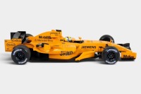 MCLAREN: A Minichamps 1:18 scale 2006 McLaren Mercedes MP4-21, car #4 driver Juan Pablo Montoya