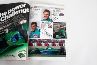 BRITISH GP: An official signed programme from the 1991 British Grand Prix at Silverstone, signed by numerous drivers [Location: Melbourne] - 17