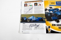 LUXEMBOURG GP: An official signed programme from the 1997 Luxembourg Grand Prix held at Nurburgring, signed by an ensemble number of drivers [Location: Melbourne] - 10