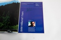 EUROPEAN GP: An official signed programme from the 2003 European Grand Prix held at Nurburgring, signed by an ensemble number of drivers, most notably Schumacher, Coulthard, Raikkonen, Alonso & Webber [Location: Melbourne] - 7