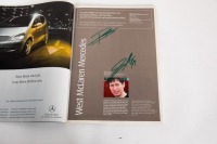 EUROPEAN GP: An official signed programme from the 2003 European Grand Prix held at Nurburgring, signed by an ensemble number of drivers, most notably Schumacher, Coulthard, Raikkonen, Alonso & Webber [Location: Melbourne] - 10