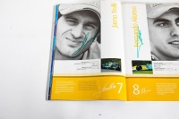 EUROPEAN GP: An official signed programme from the 2003 European Grand Prix held at Nurburgring, signed by an ensemble number of drivers, most notably Schumacher, Coulthard, Raikkonen, Alonso & Webber [Location: Melbourne] - 13