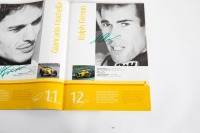 EUROPEAN GP: An official signed programme from the 2003 European Grand Prix held at Nurburgring, signed by an ensemble number of drivers, most notably Schumacher, Coulthard, Raikkonen, Alonso & Webber [Location: Melbourne] - 19