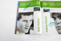 EUROPEAN GP: An official signed programme from the 2003 European Grand Prix held at Nurburgring, signed by an ensemble number of drivers, most notably Schumacher, Coulthard, Raikkonen, Alonso & Webber [Location: Melbourne] - 20
