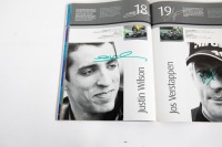 EUROPEAN GP: An official signed programme from the 2003 European Grand Prix held at Nurburgring, signed by an ensemble number of drivers, most notably Schumacher, Coulthard, Raikkonen, Alonso & Webber [Location: Melbourne] - 25