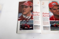 BELGIAN GP: An official signed programme from the 2001 Belgian Grand Prix held at Spa-Francorchamps, signed by an ensemble number of drivers [Location: Melbourne] - 4