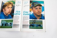 BELGIAN GP: An official signed programme from the 2001 Belgian Grand Prix held at Spa-Francorchamps, signed by an ensemble number of drivers [Location: Melbourne] - 19