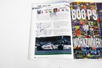GERMAN GP: A signed official programme for the 1998 German Grand Prix at Hockenheim, signed by an ensemble number of drivers [Location: Melbourne] - 13