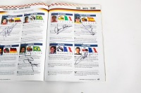 GERMAN GP: A signed official programme for the 1998 German Grand Prix at Hockenheim, signed by an ensemble number of drivers [Location: Melbourne] - 16