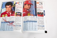 PACIFIC GP: An official signed programme from the 1995 Pacific Grand Prix held in Aida, Japan, signed by Schumacher, Hill, Coulthard, Alesi, Berger & Barrichello [Location: Melbourne] - 8