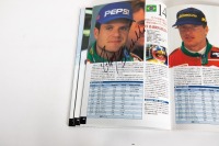 PACIFIC GP: An official signed programme from the 1995 Pacific Grand Prix held in Aida, Japan, signed by Schumacher, Hill, Coulthard, Alesi, Berger & Barrichello [Location: Melbourne] - 9