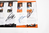 MONACO GP: An official signed programme from the 2013 Monaco GP, signed by numerous drivers [Location: Melbourne] - 11