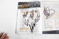 MONACO GP: An official signed programme from the 2013 Monaco GP, signed by numerous drivers [Location: Melbourne] - 16