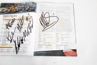 MONACO GP: An official signed programme from the 2013 Monaco GP, signed by numerous drivers [Location: Melbourne] - 17