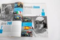 BELGIAN GP: An official programme from the 2004 Belgian Grand Prix at Spa, signed by numerous drivers such as Schumacher, Coulthard, Raikkonen, Alonso [Location: Melbourne] - 17