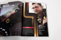 BRITISH GP: An official signed programme from the 2011 British GP at Silverstone, signed by many drivers such as Schumacher, Hamilton, Alonso, Button & more [Location: Melbourne] - 16