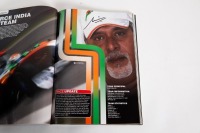 BRITISH GP: An official signed programme from the 2011 British GP at Silverstone, signed by many drivers such as Schumacher, Hamilton, Alonso, Button & more [Location: Melbourne] - 22