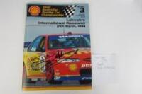 LAKESIDE: Four Lakeside racing programmes (with 23 driver signatures) - 8