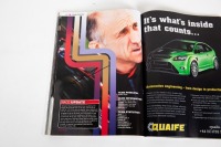 BRITISH GP: An official signed programme from the 2011 British GP at Silverstone, signed by many drivers such as Schumacher, Hamilton, Alonso, Button & more [Location: Melbourne] - 28