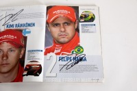 BRITISH: An official signed programme from the 2008 British GP, signed by many drivers such as Hill, Raikkonen, Rosberg, Piquet Jnr, Webber & many more [Location: Melbourne] - 5