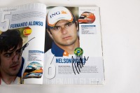 BRITISH: An official signed programme from the 2008 British GP, signed by many drivers such as Hill, Raikkonen, Rosberg, Piquet Jnr, Webber & many more [Location: Melbourne] - 9