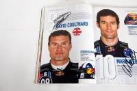 BRITISH: An official signed programme from the 2008 British GP, signed by many drivers such as Hill, Raikkonen, Rosberg, Piquet Jnr, Webber & many more [Location: Melbourne] - 13